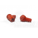 PIPETTA CANDELA ARIETE 90° IN SILICONE ARANCIO RACING